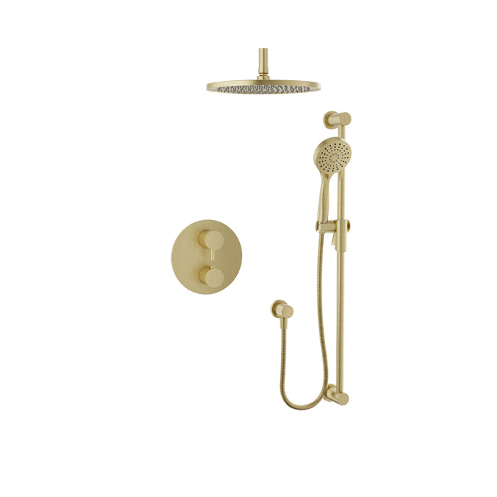 Baril Complete thermostatic pressure-balanced shower kit