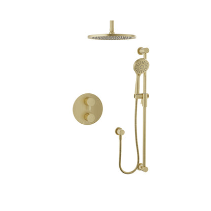 Baril Complete thermostatic pressure-balanced shower kit