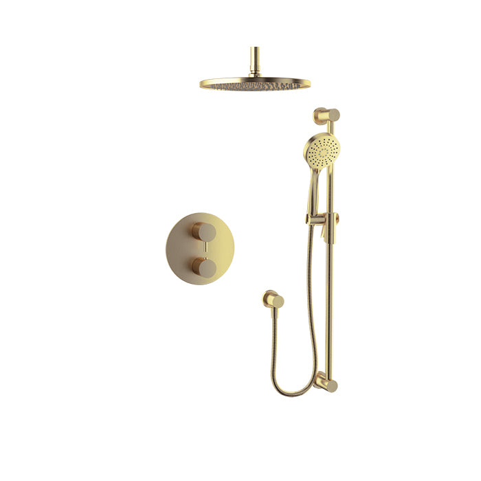 Baril Complete thermostatic pressure-balanced shower kit