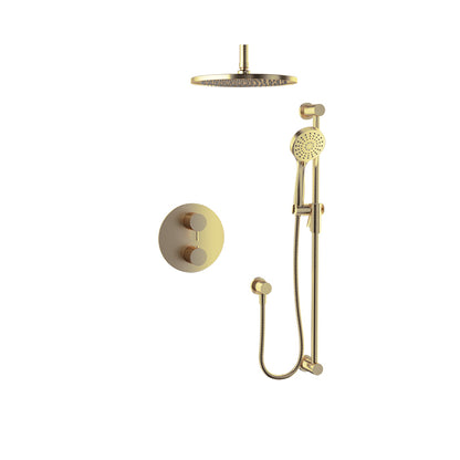 Baril Complete thermostatic pressure-balanced shower kit