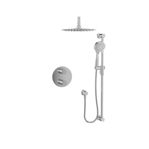 Baril Complete thermostatic pressure-balanced shower kit