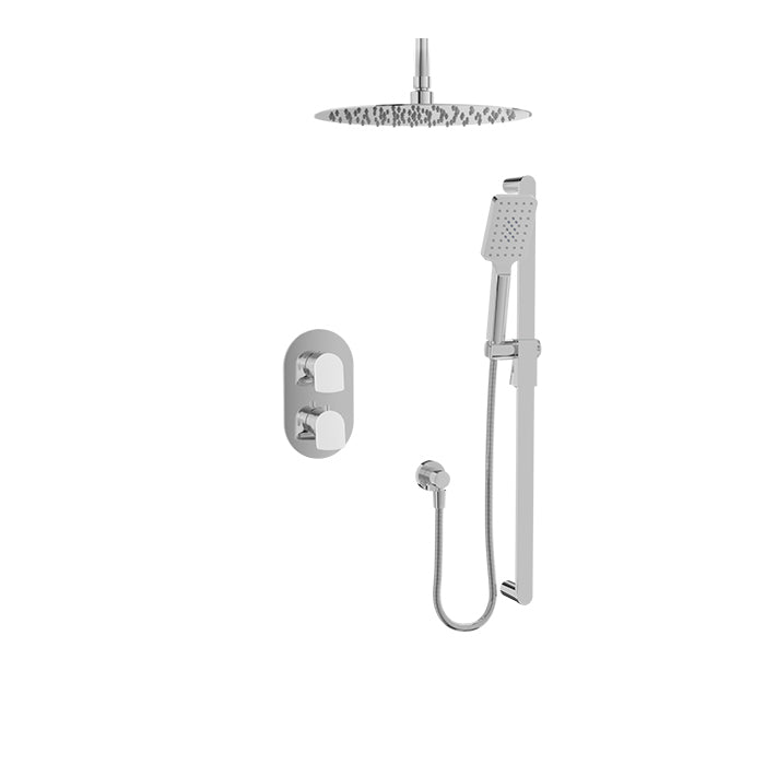Baril Complete thermostatic pressure-balanced shower kit