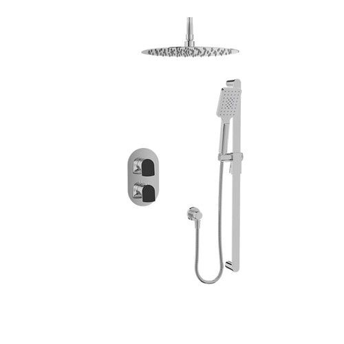 Baril Complete thermostatic pressure-balanced shower kit