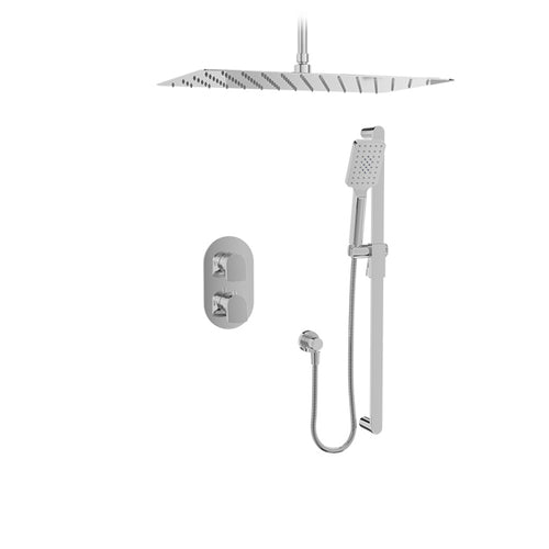 Baril Complete thermostatic pressure-balanced shower kit