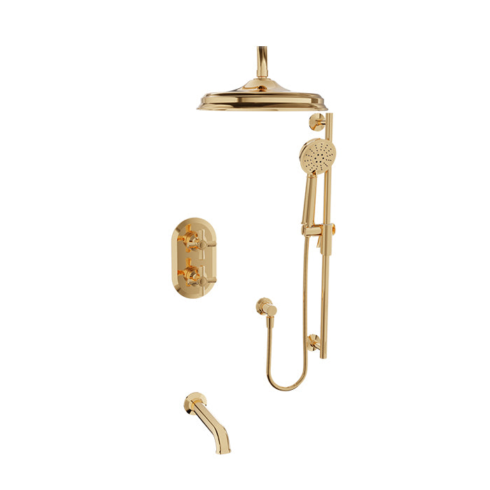 Baril Complete thermostatic pressure-balanced shower kit PRR-4303-20