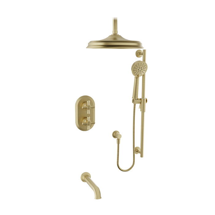 Baril Complete thermostatic pressure-balanced shower kit PRR-4303-20