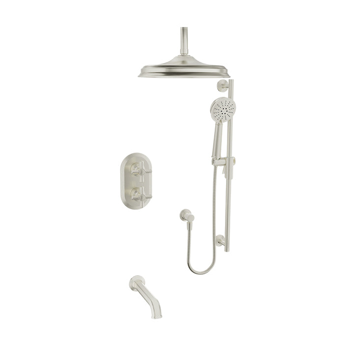 Baril Complete thermostatic pressure-balanced shower kit PRR-4303-20