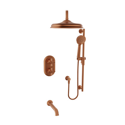Baril Complete thermostatic pressure-balanced shower kit PRR-4303-20
