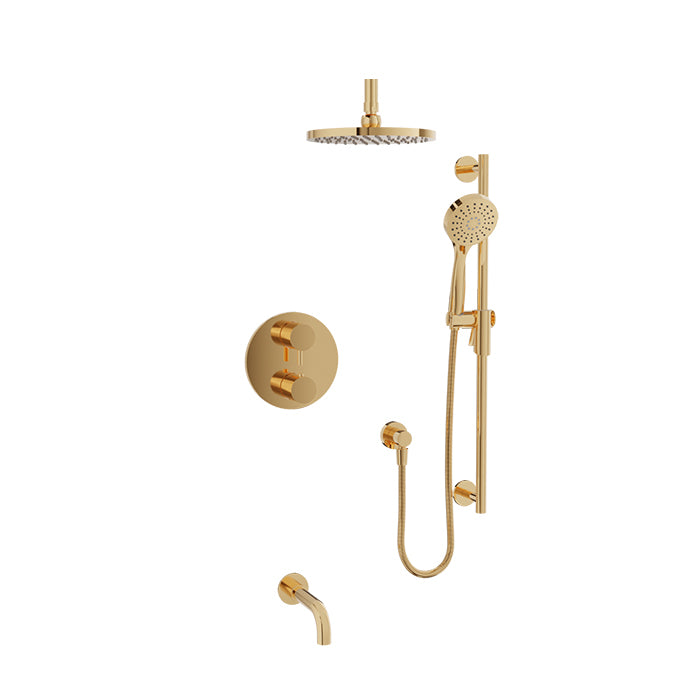 Baril Complete thermostatic pressure-balanced shower kit