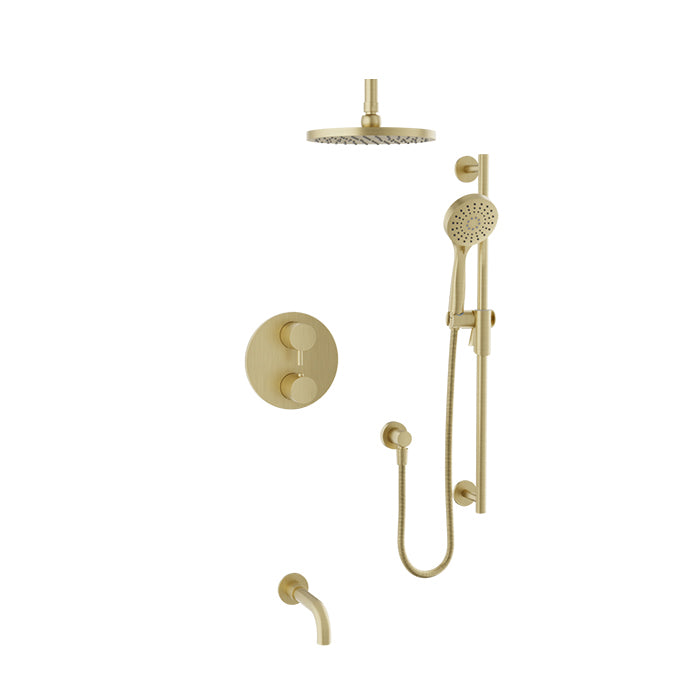 Baril Complete thermostatic pressure-balanced shower kit