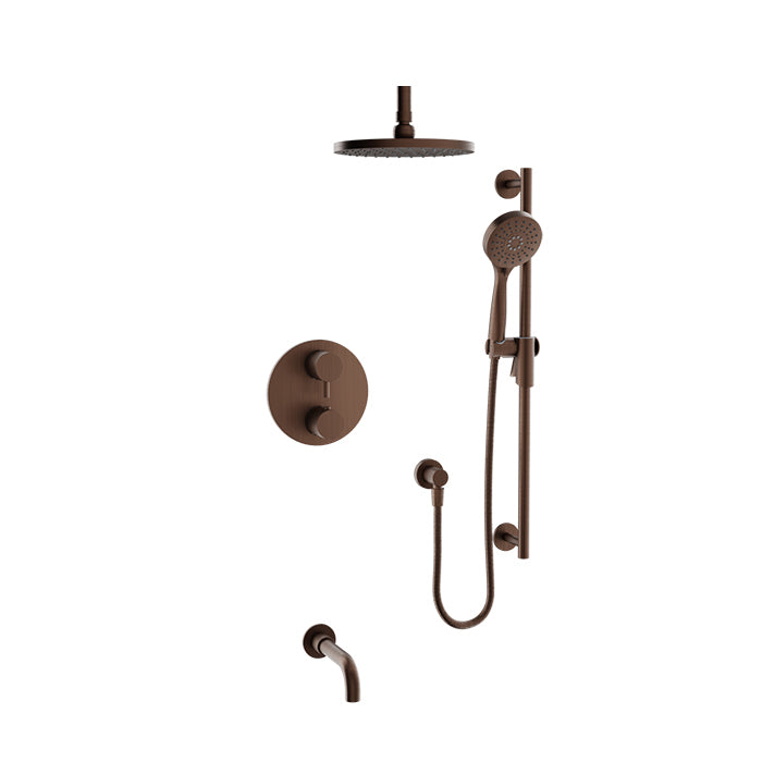 Baril Complete thermostatic pressure-balanced shower kit