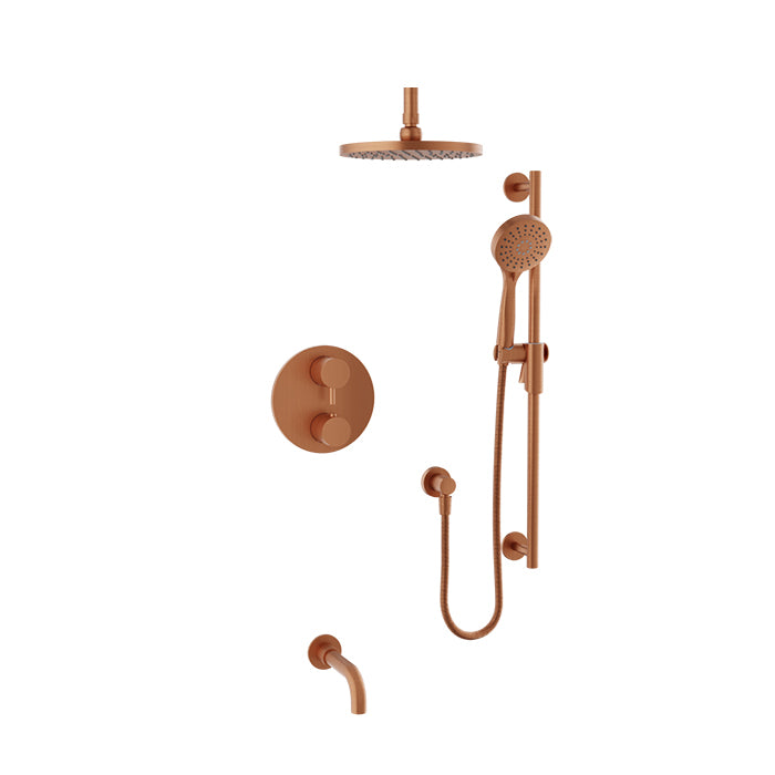 Baril Complete thermostatic pressure-balanced shower kit