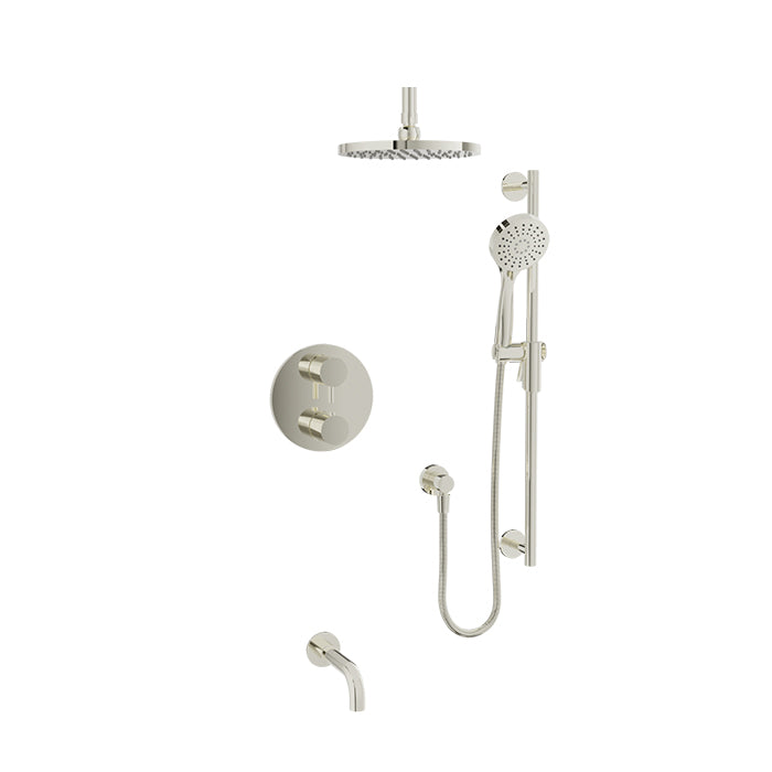 Baril Complete thermostatic pressure-balanced shower kit