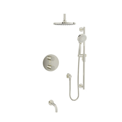Baril Complete thermostatic pressure-balanced shower kit