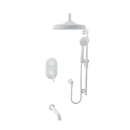 Baril Complete thermostatic pressure-balanced shower kit