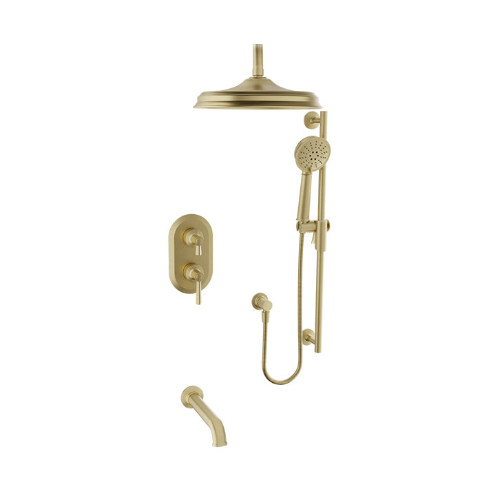 Baril Complete thermostatic pressure-balanced shower kit