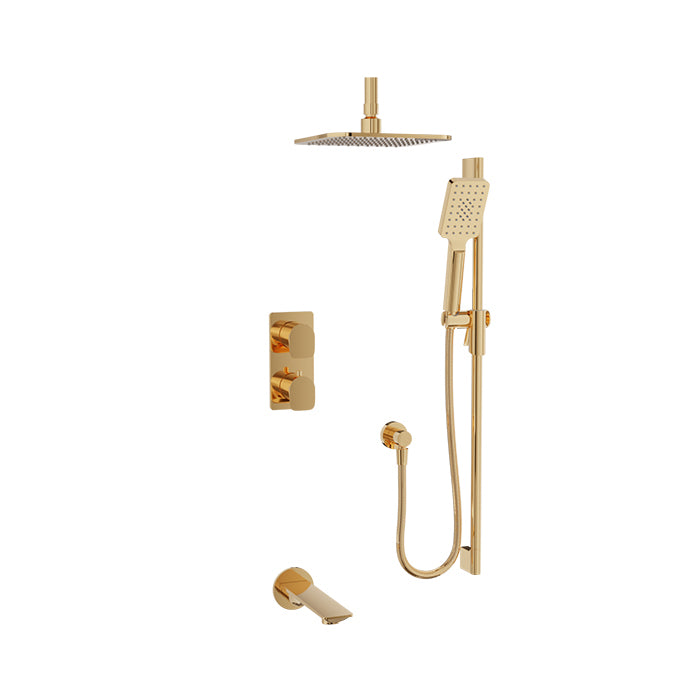 Baril Complete thermostatic pressure-balanced shower kit