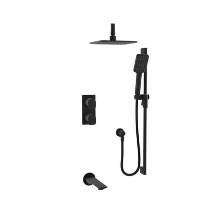 Baril Complete thermostatic pressure-balanced shower kit