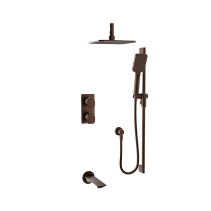 Baril Complete thermostatic pressure-balanced shower kit