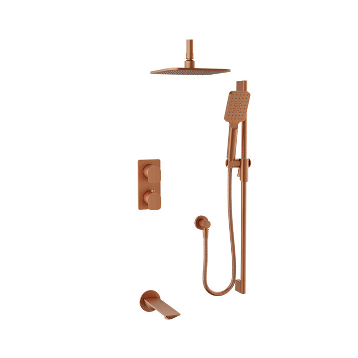 Baril Complete thermostatic pressure-balanced shower kit