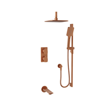 Baril Complete thermostatic pressure-balanced shower kit