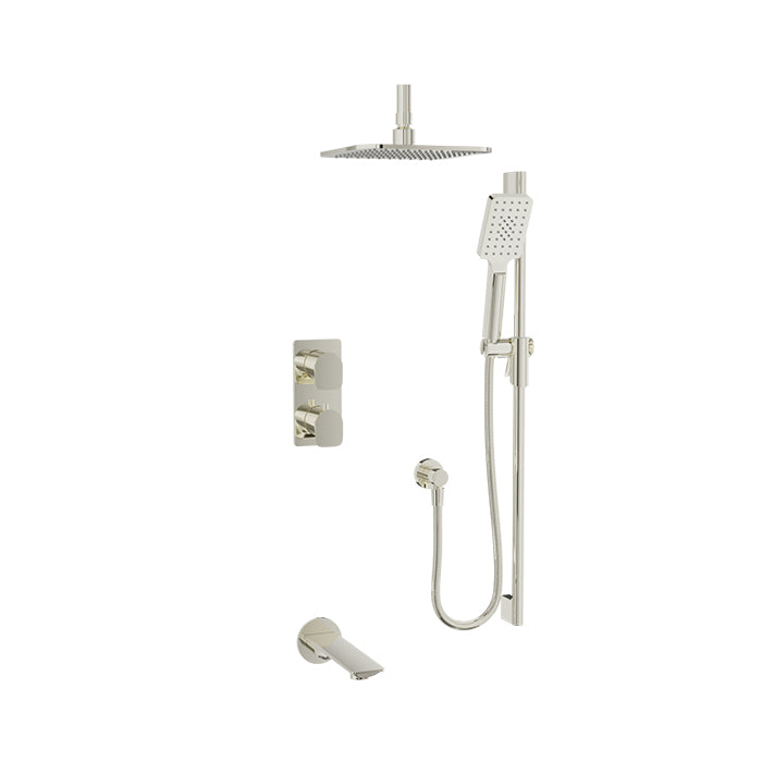 Baril Complete thermostatic pressure-balanced shower kit