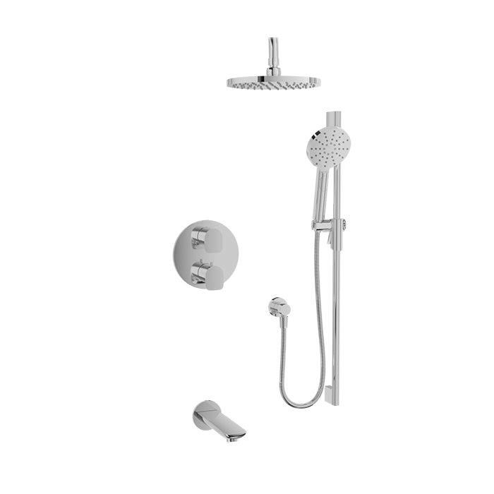 Baril Complete thermostatic pressure-balanced shower kit