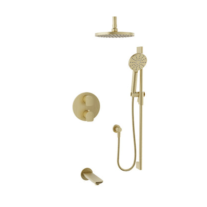 Baril Complete thermostatic pressure-balanced shower kit