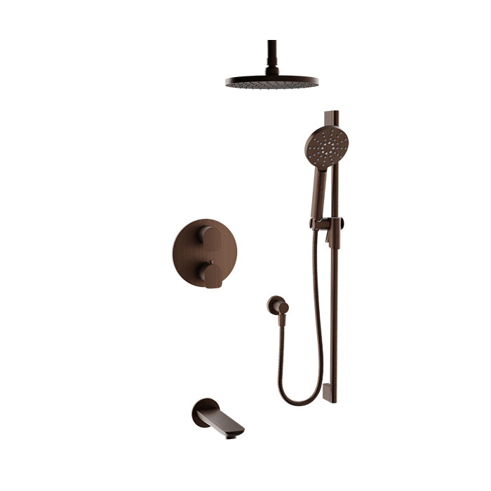 Baril Complete thermostatic pressure-balanced shower kit