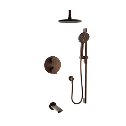 Baril Complete thermostatic pressure-balanced shower kit