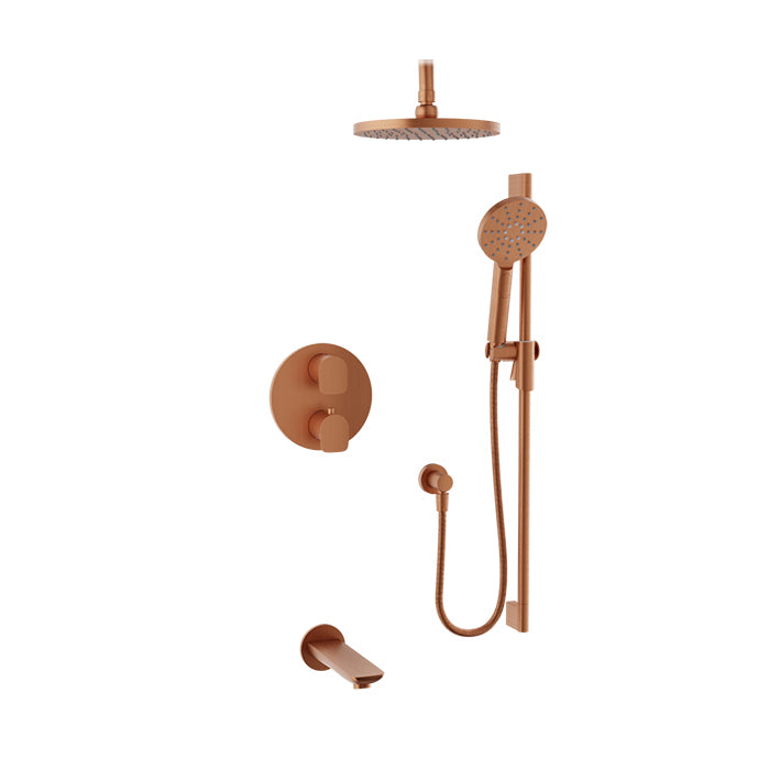 Baril Complete thermostatic pressure-balanced shower kit