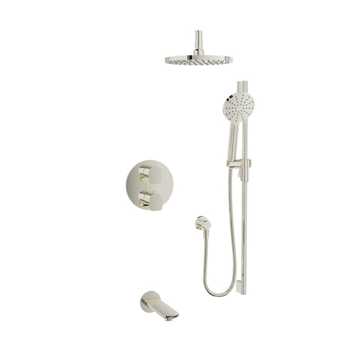 Baril Complete thermostatic pressure-balanced shower kit