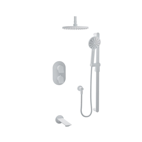 Baril Complete thermostatic pressure-balanced shower kit