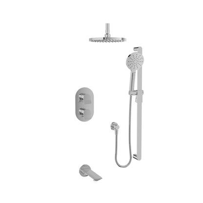 Baril Complete thermostatic pressure-balanced shower kit