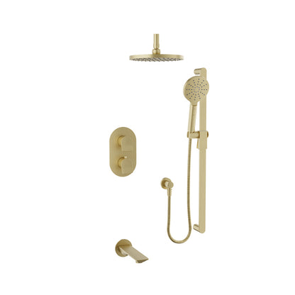 Baril Complete thermostatic pressure-balanced shower kit