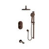 Baril Complete thermostatic pressure-balanced shower kit