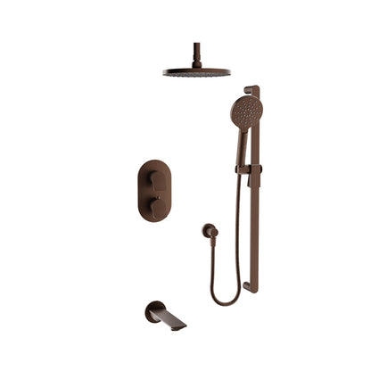Baril Complete thermostatic pressure-balanced shower kit