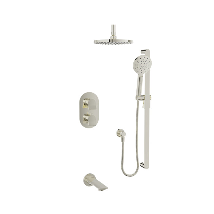 Baril Complete thermostatic pressure-balanced shower kit