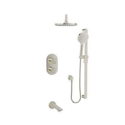 Baril Complete thermostatic pressure-balanced shower kit
