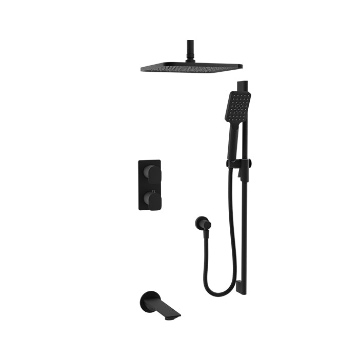 Baril Complete thermostatic pressure-balanced shower kit