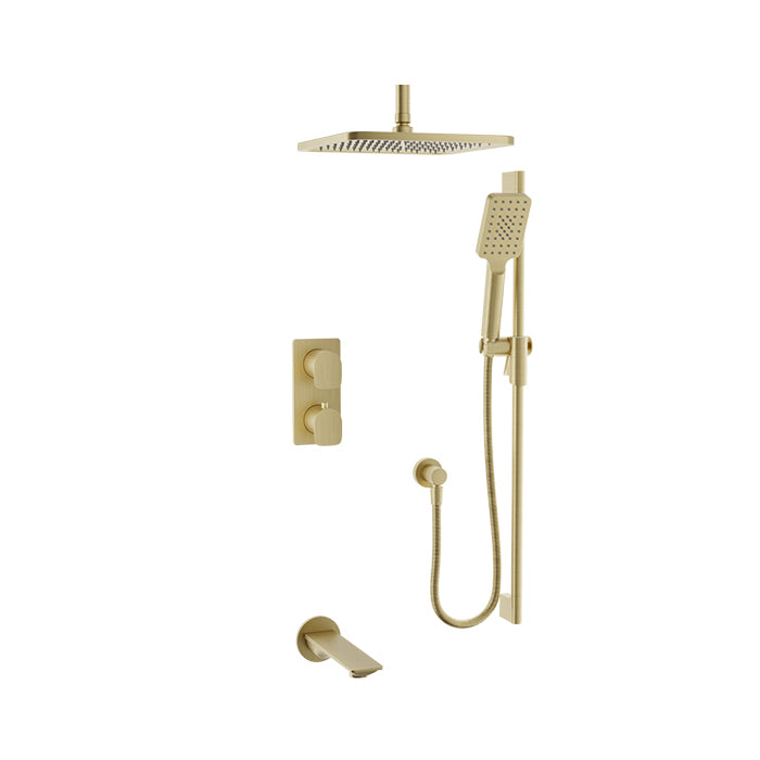 Baril Complete thermostatic pressure-balanced shower kit