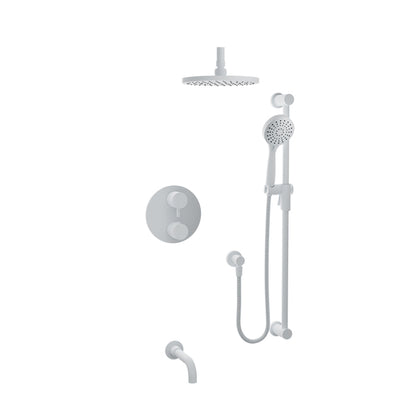 Baril Complete thermostatic pressure-balanced shower kit