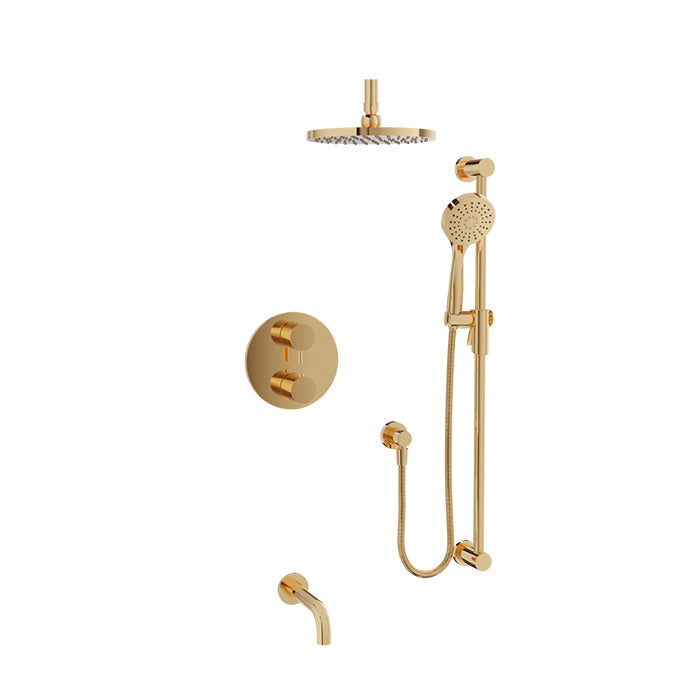 Baril Complete thermostatic pressure-balanced shower kit