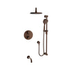 Baril Complete thermostatic pressure-balanced shower kit