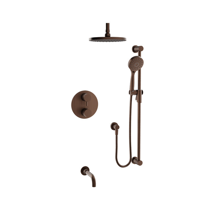 Baril Complete thermostatic pressure-balanced shower kit