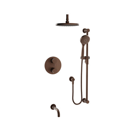 Baril Complete thermostatic pressure-balanced shower kit