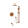 Baril Complete thermostatic pressure-balanced shower kit