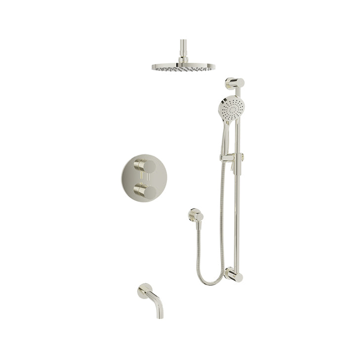Baril Complete thermostatic pressure-balanced shower kit