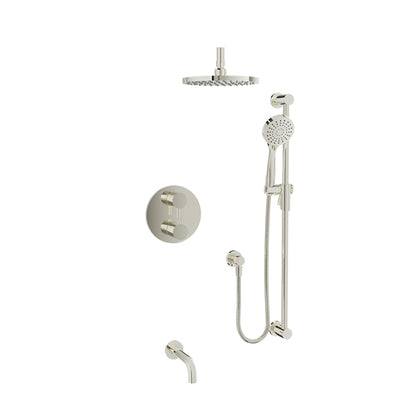 Baril Complete thermostatic pressure-balanced shower kit
