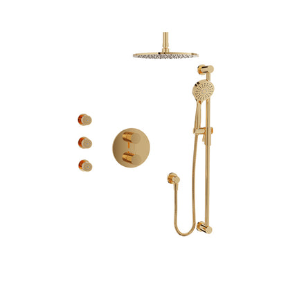 Baril Complete thermostatic pressure-balanced shower kit